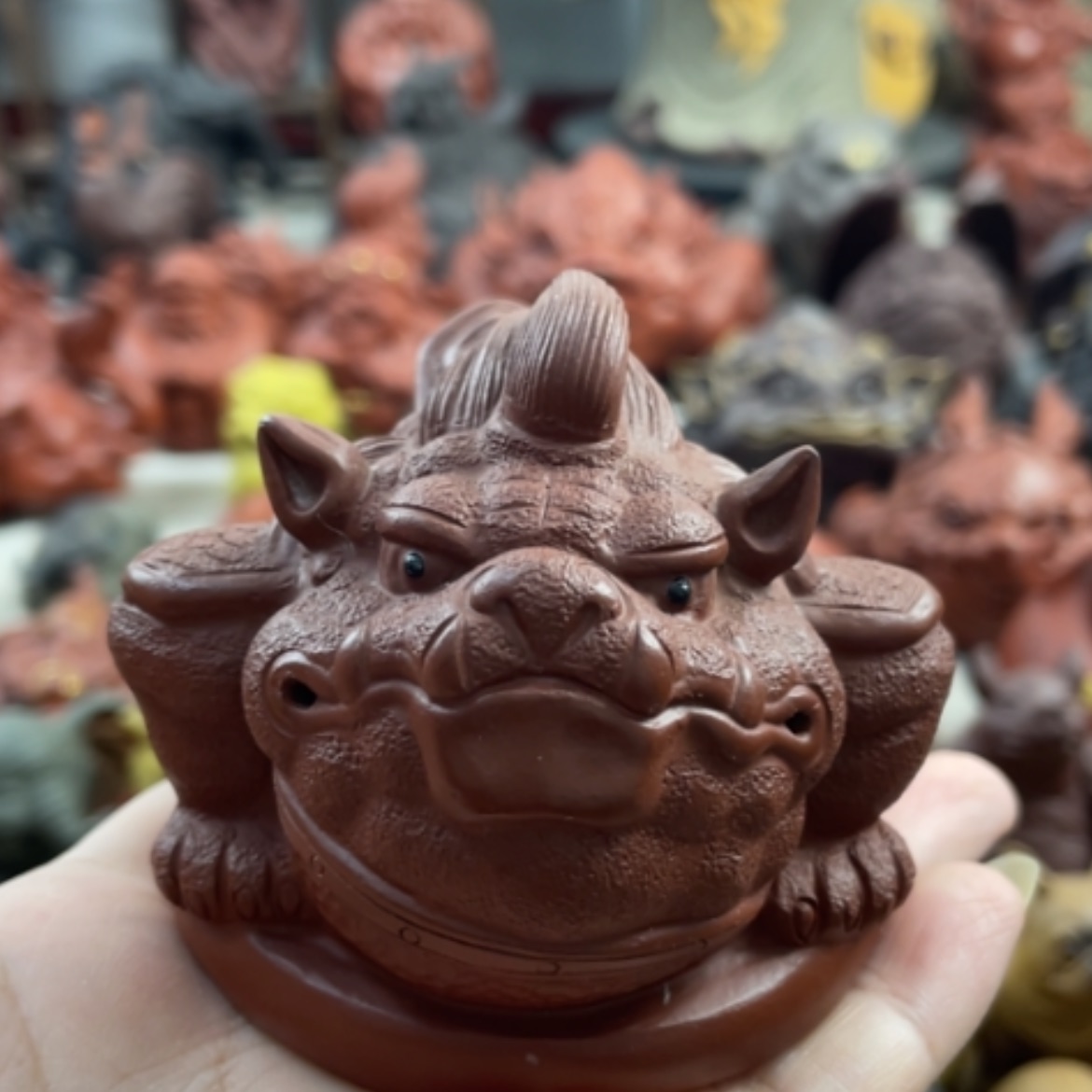 【闪购商品】紫砂茶宠紫砂金蟾