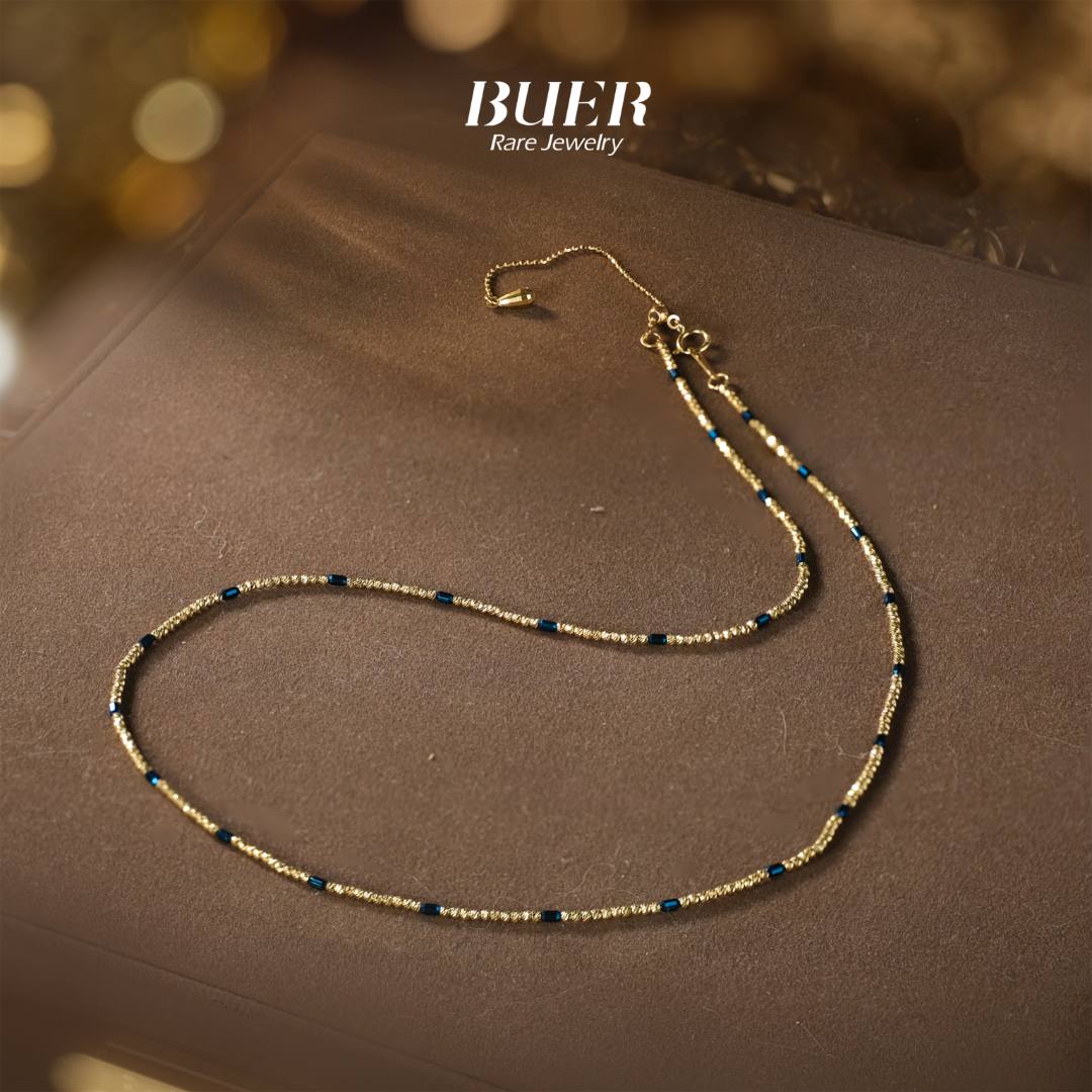 【鎏光】18K金DIY彩金项链