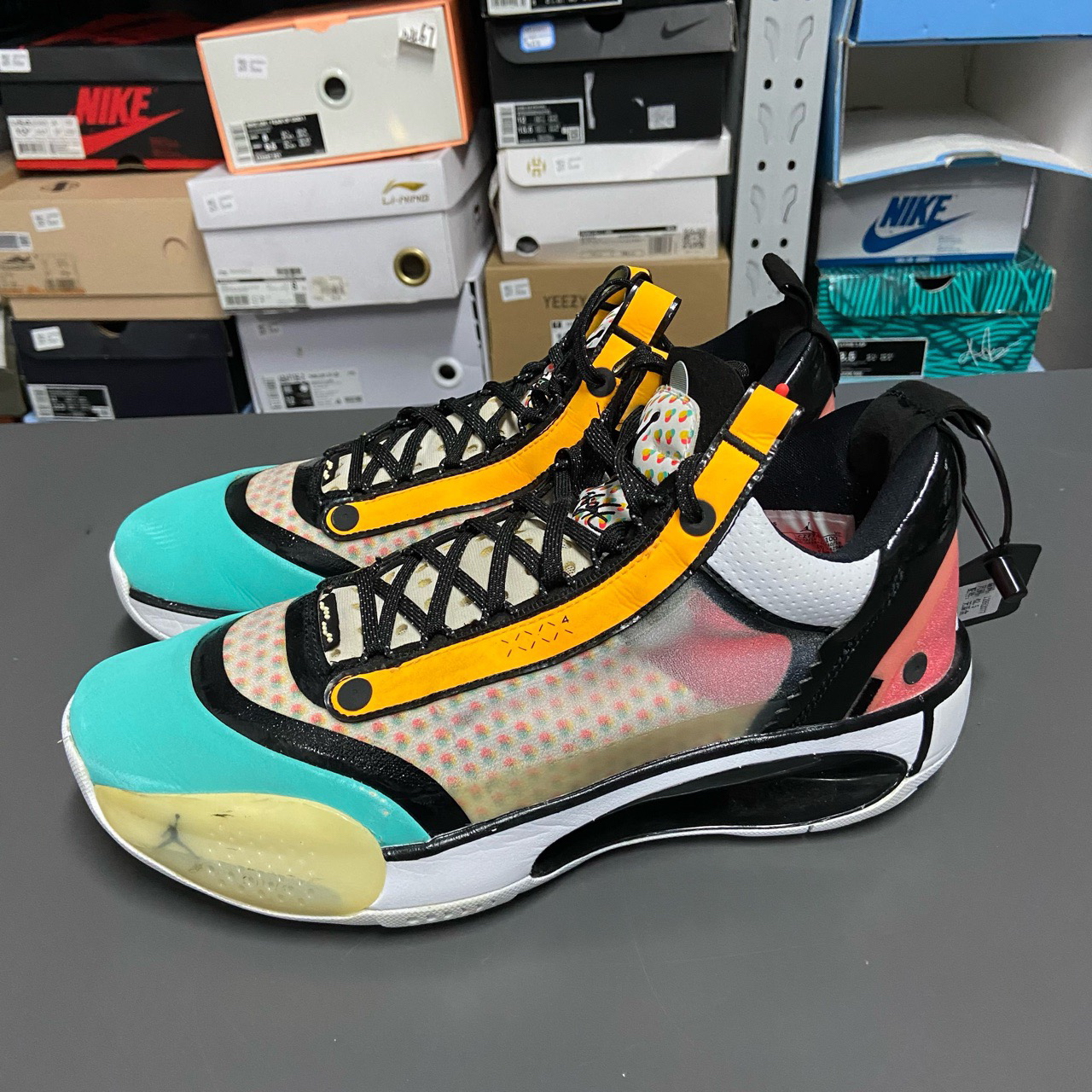 95新 MM6 42.5码 无原盒 jordan34 aj34 郭艾伦 12852077 