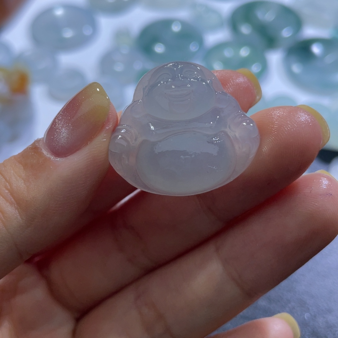 定制翡翠未镶嵌佛公