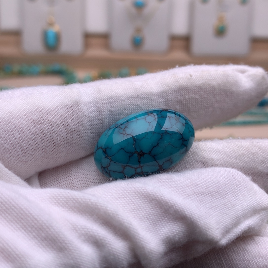 未镶嵌绿松石珠宝奇石