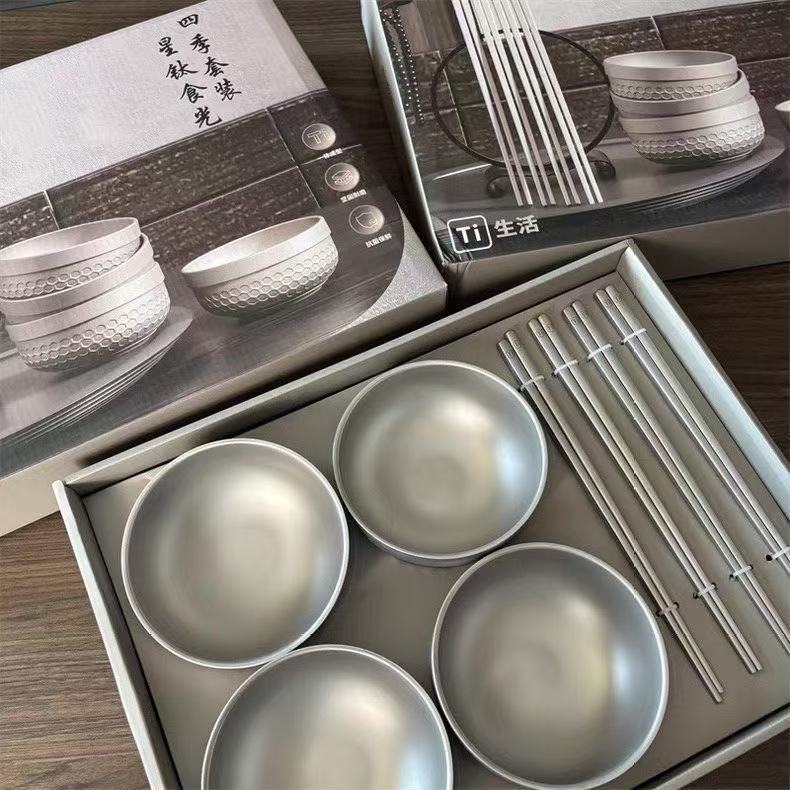 星钛筷+碗食光四季超轻耐使用必备