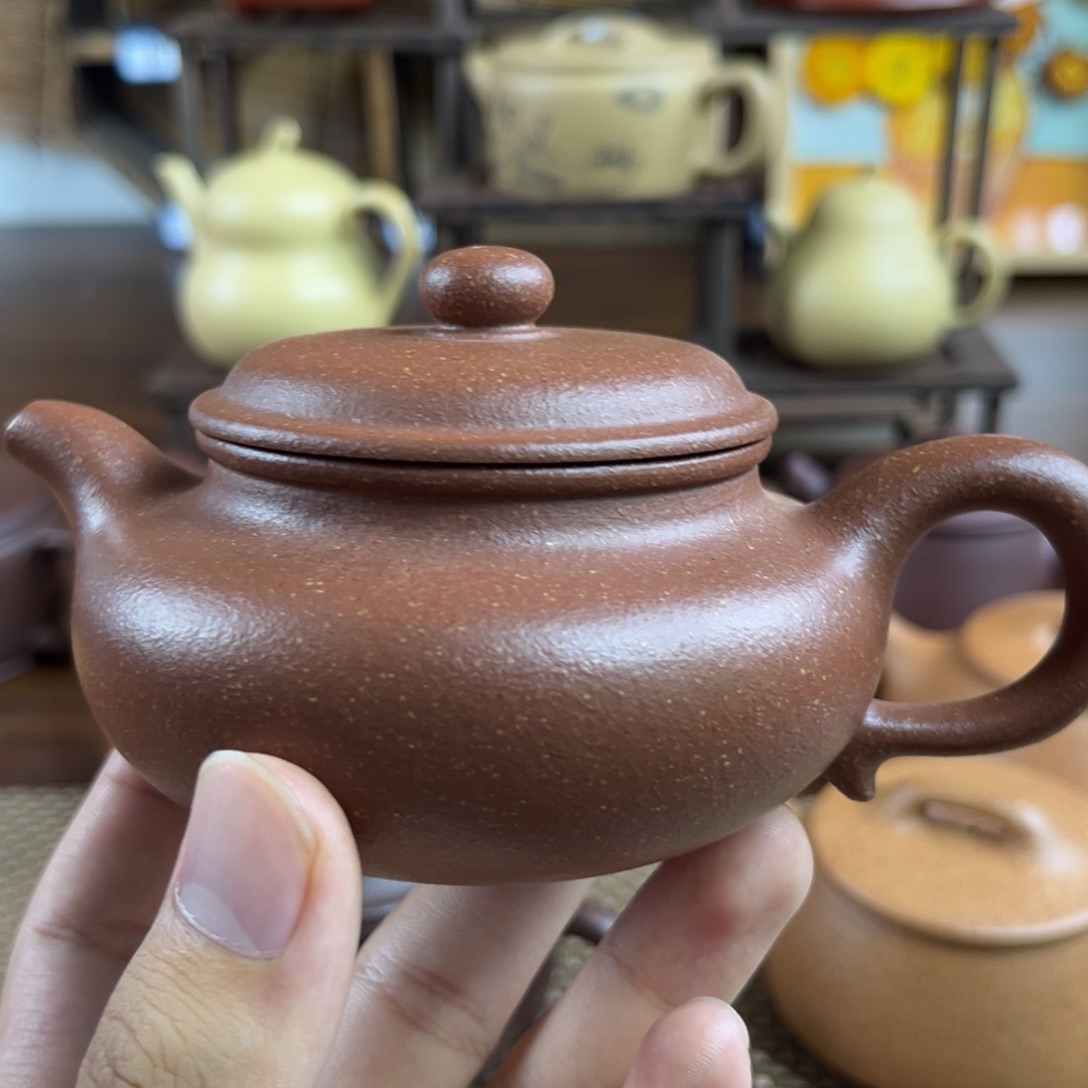 茶壶紫砂全手工制作