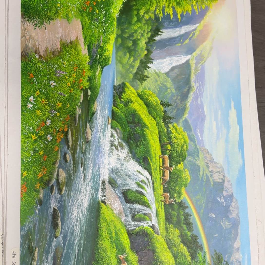 油画我也想要这样一