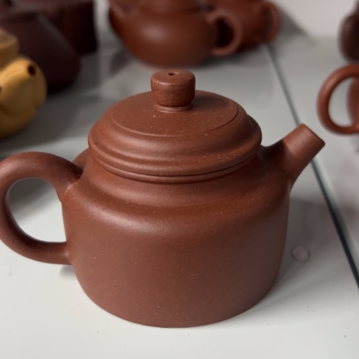 紫砂茶案紫泥德中120cc