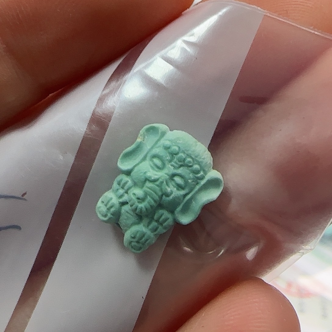 绿松石珠宝半成品未镶嵌