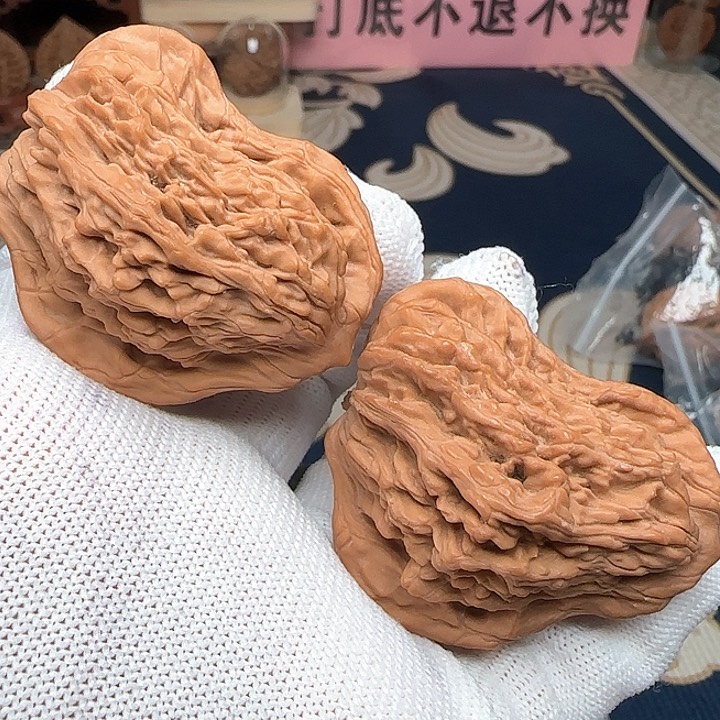 文玩核桃吊坠全品虎头异形小鸟
