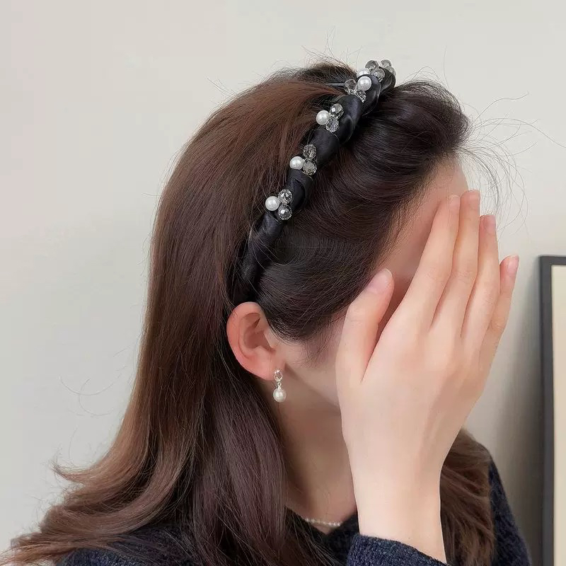 【蓝馆发箍】法式气质高颅顶波浪锯齿头箍复古通勤百搭24120517B