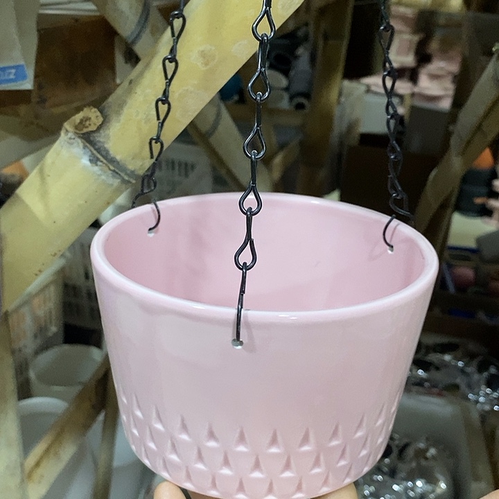 摆件陶陶盆有孔 瑕疵针孔漏釉介意勿拍外口 15外高9