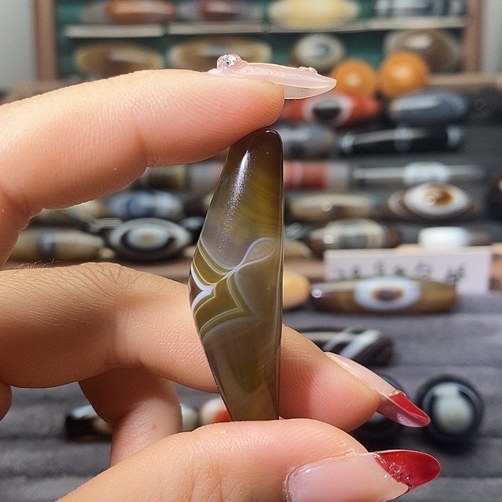 玛瑙/玉髓未镶嵌吊坠(不含链)