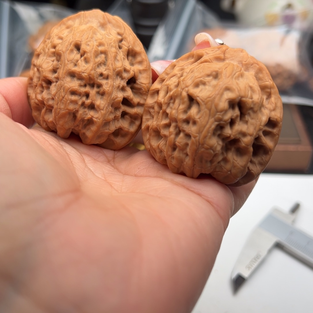 文玩核桃把件佛肚45