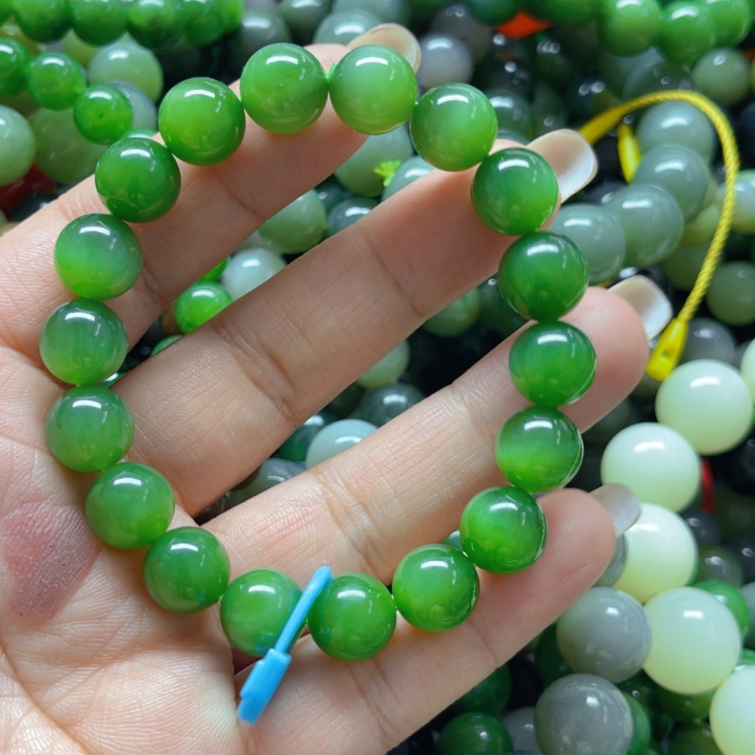 和田玉手链未镶嵌