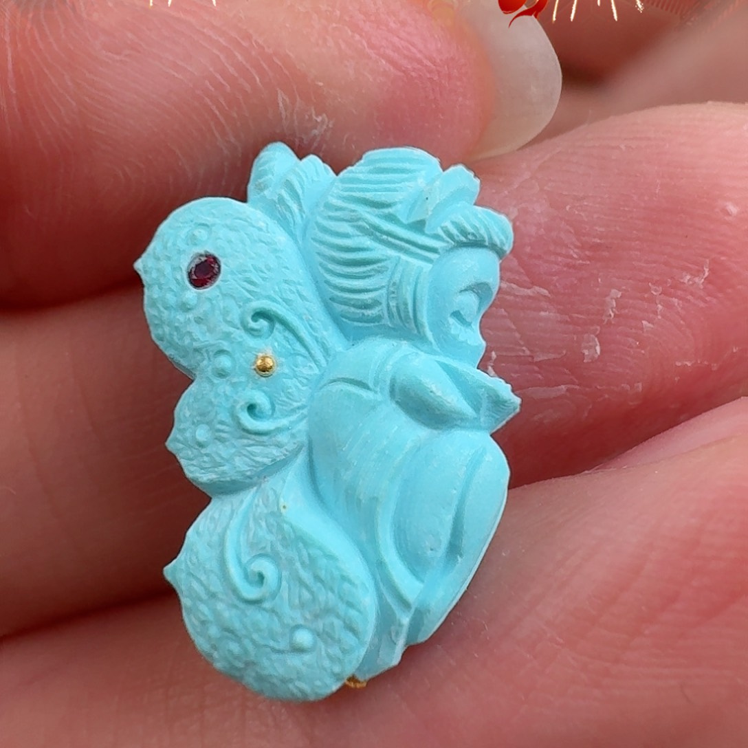 绿松石珠宝奇石未镶嵌