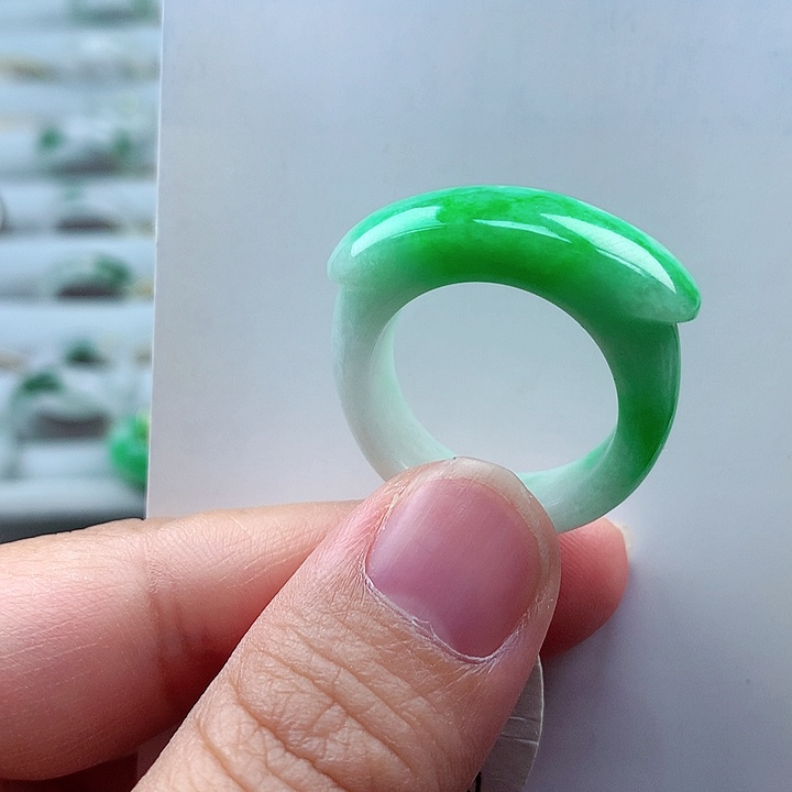 【闪购商品】未镶嵌戒指翡翠20.21号