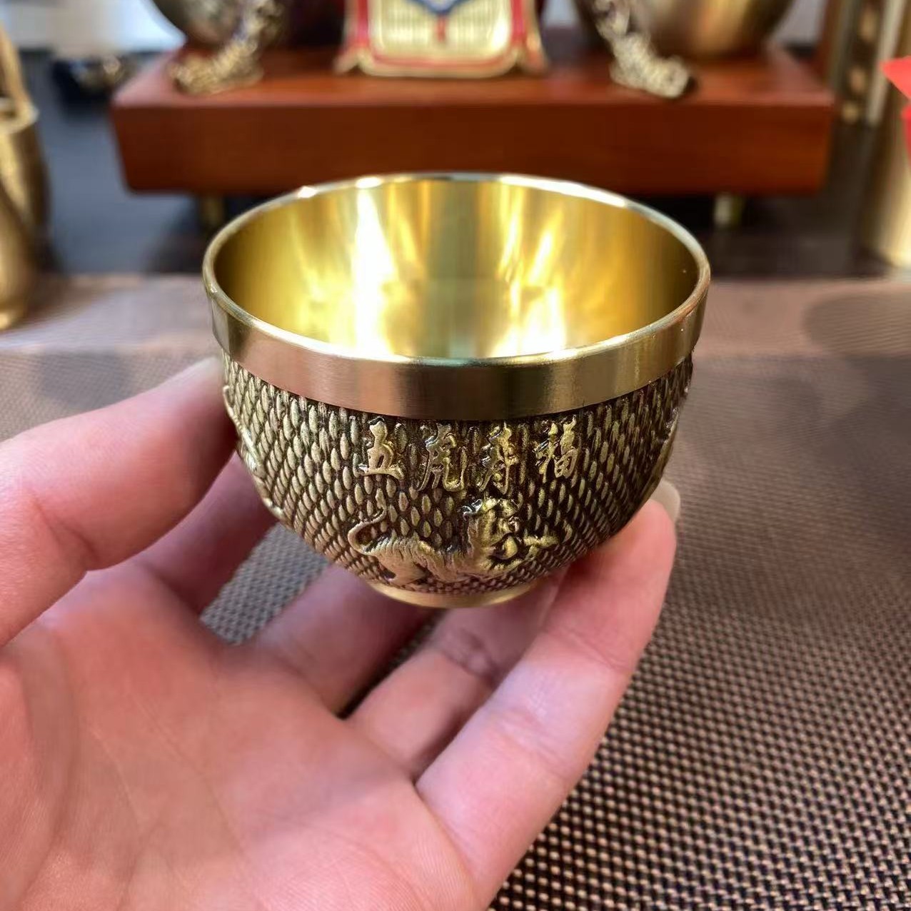 仿古金属搪瓷器具铜品（F089)