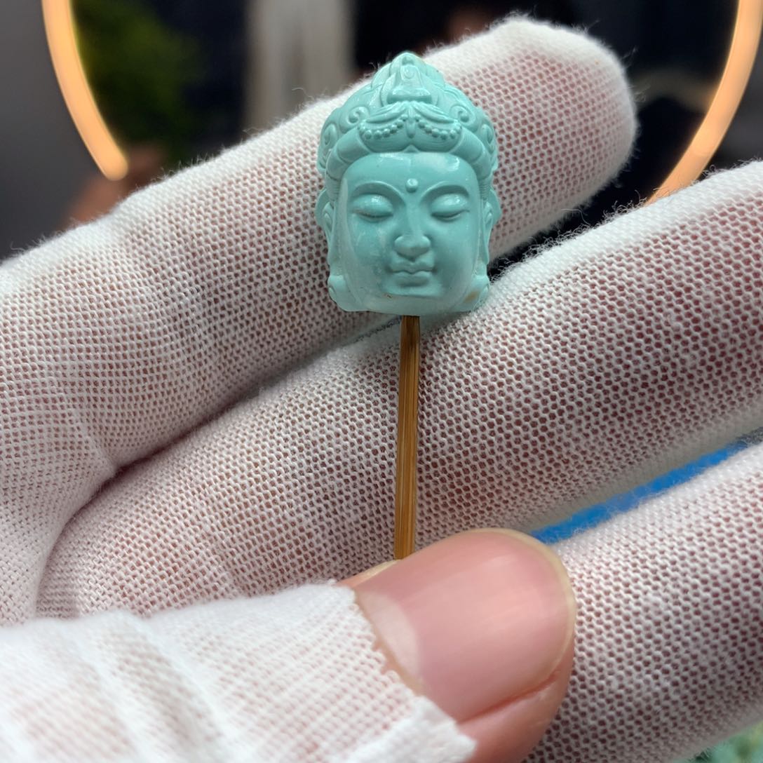 绿松石挂件未镶嵌