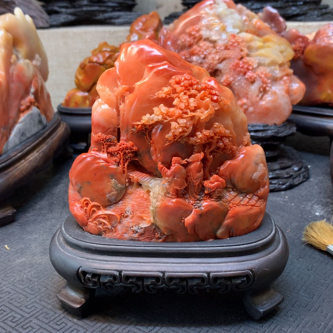 寿山石寿山石摆件