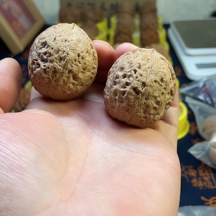 文玩核桃把件13铁狮子44