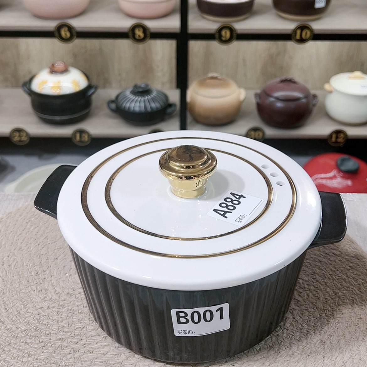 【闪购商品】1.8升砂锅微瑕疵品001