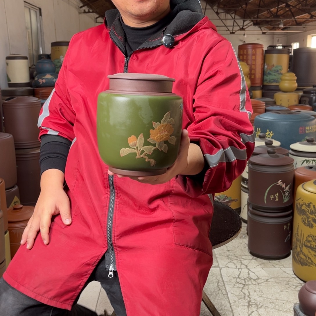 紫砂茶叶罐茶叶罐