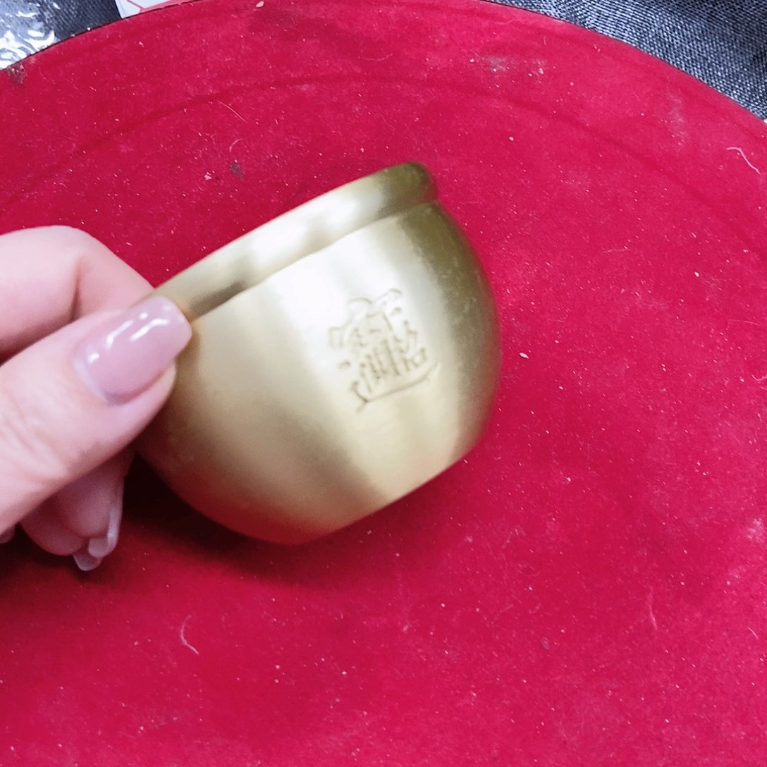 【闪购商品】铜聚宝盆米缸摆件工艺品