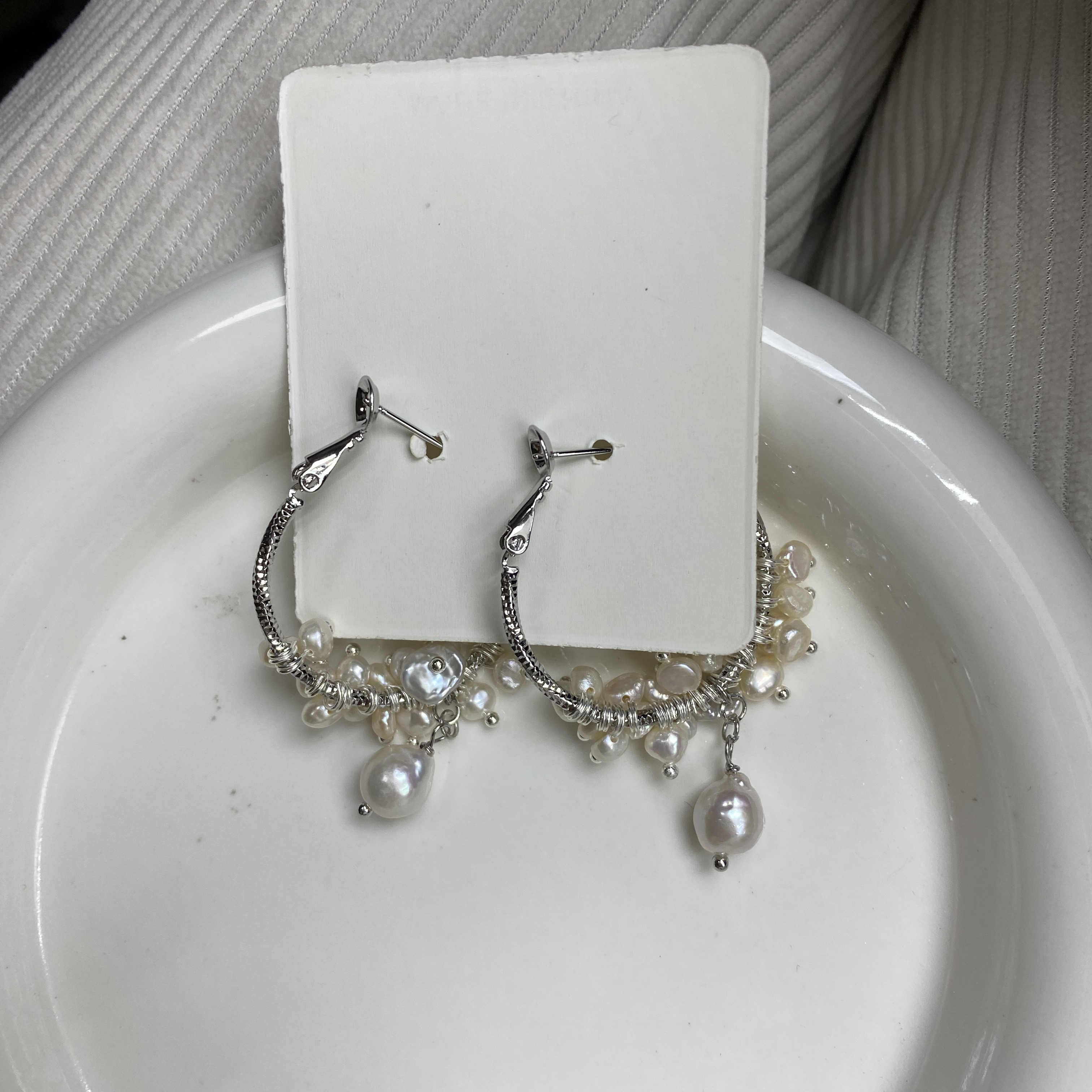 法式复古C型耳圈轻奢小众设计气质耳扣