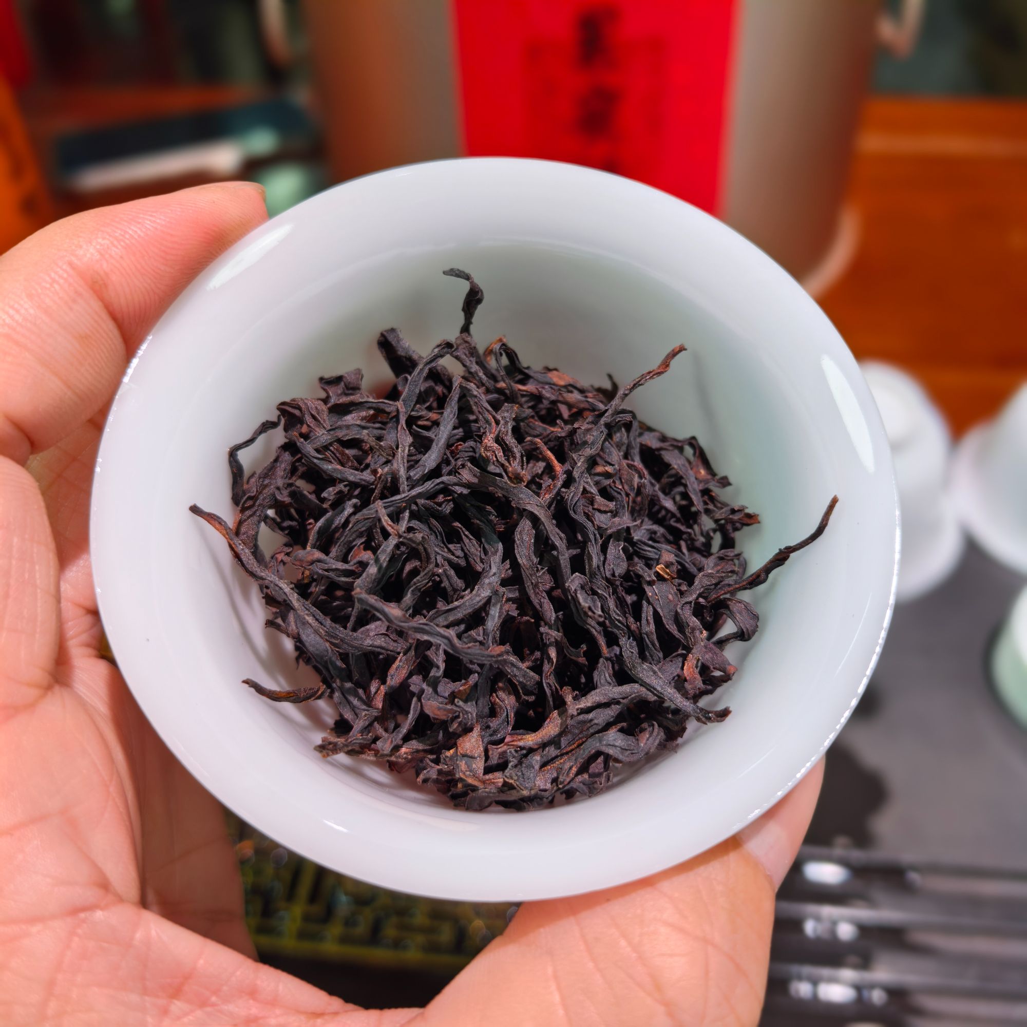 【乌岽蜜桃香】凤凰单丛茶 传统手工碳焙 农家制茶工艺