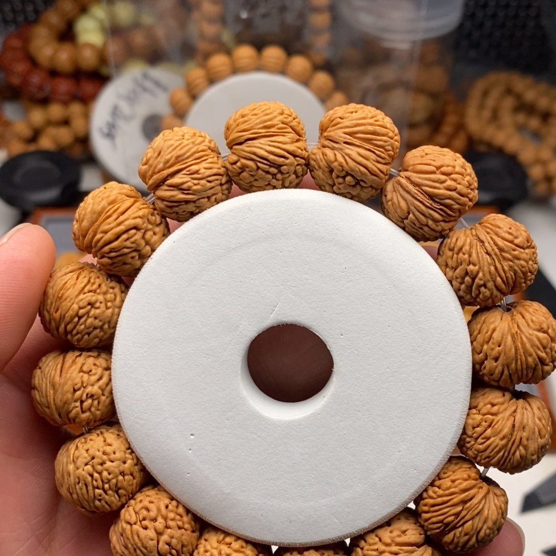 文玩核桃手串心*桃核手串