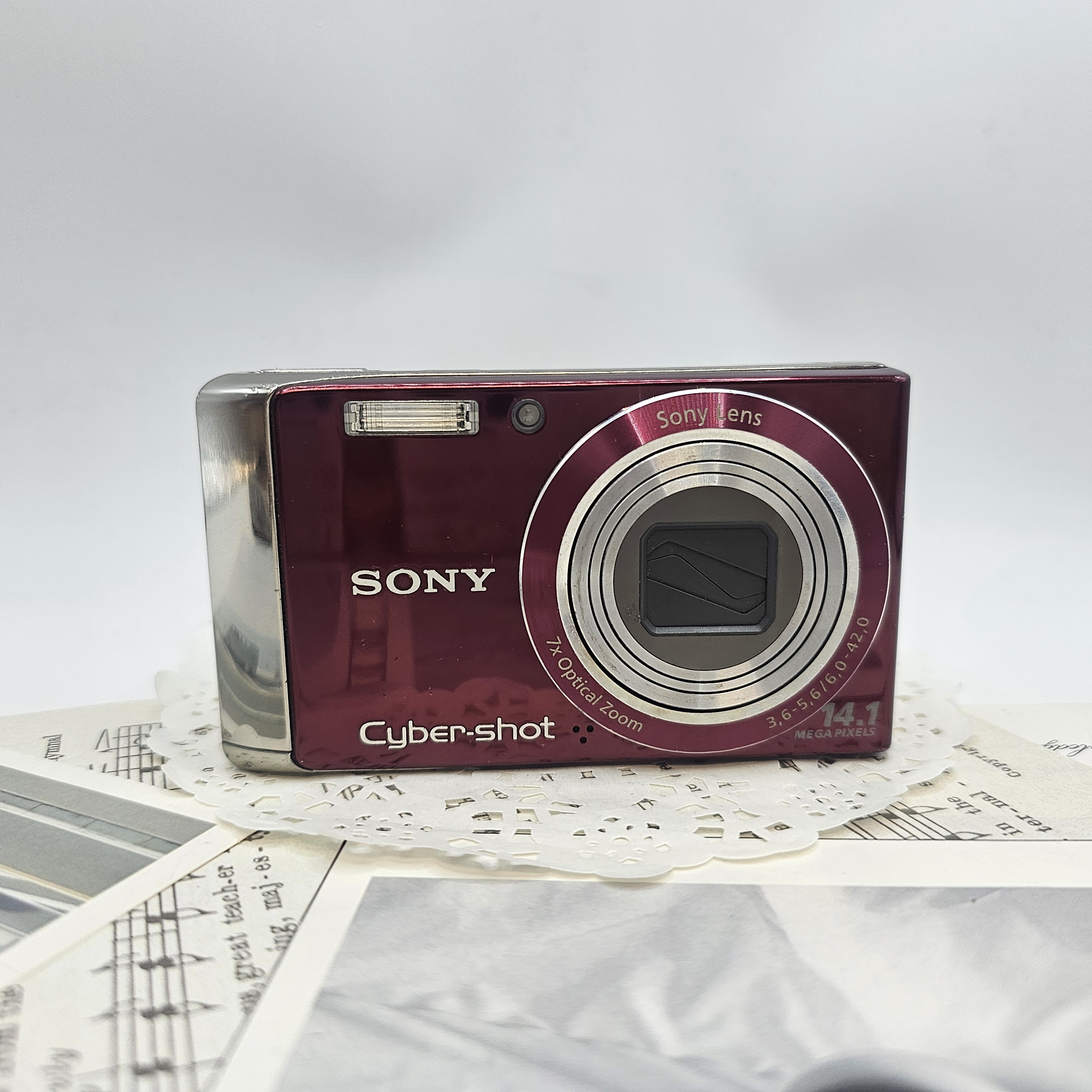 9新 Sony/索尼 w370九新3倍光学变焦 1200万像素 出片清透冷白