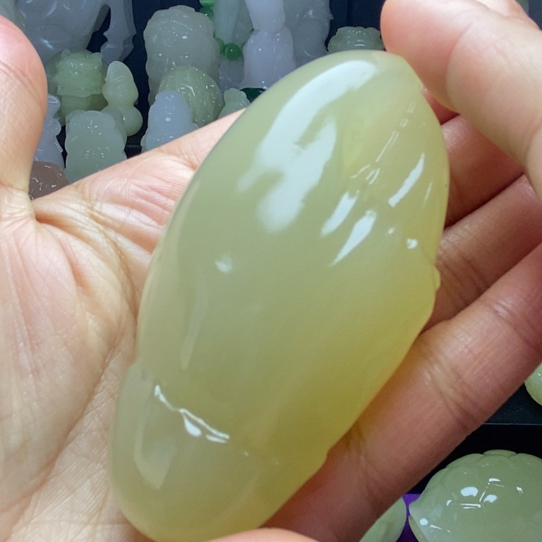 图***图玉天然桌面小摆件