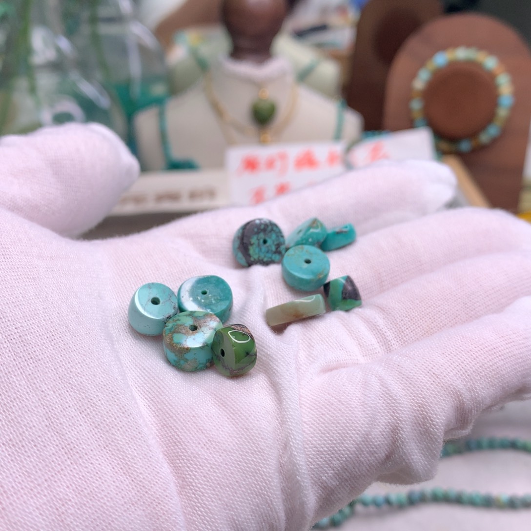 绿松石未镶嵌配饰