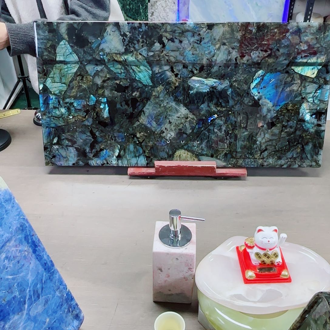 大理石人*蓝翡翠70*35