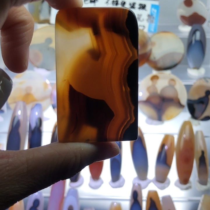 查罗石未镶嵌珠宝半成品30