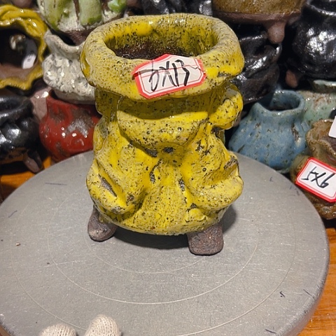 粗陶花盆手工花盆制作