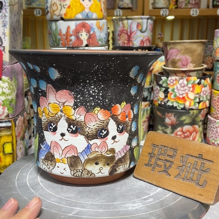 景德镇艺术手绘作品