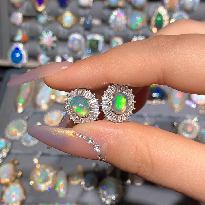 欧泊欧泊戒指t未镶嵌