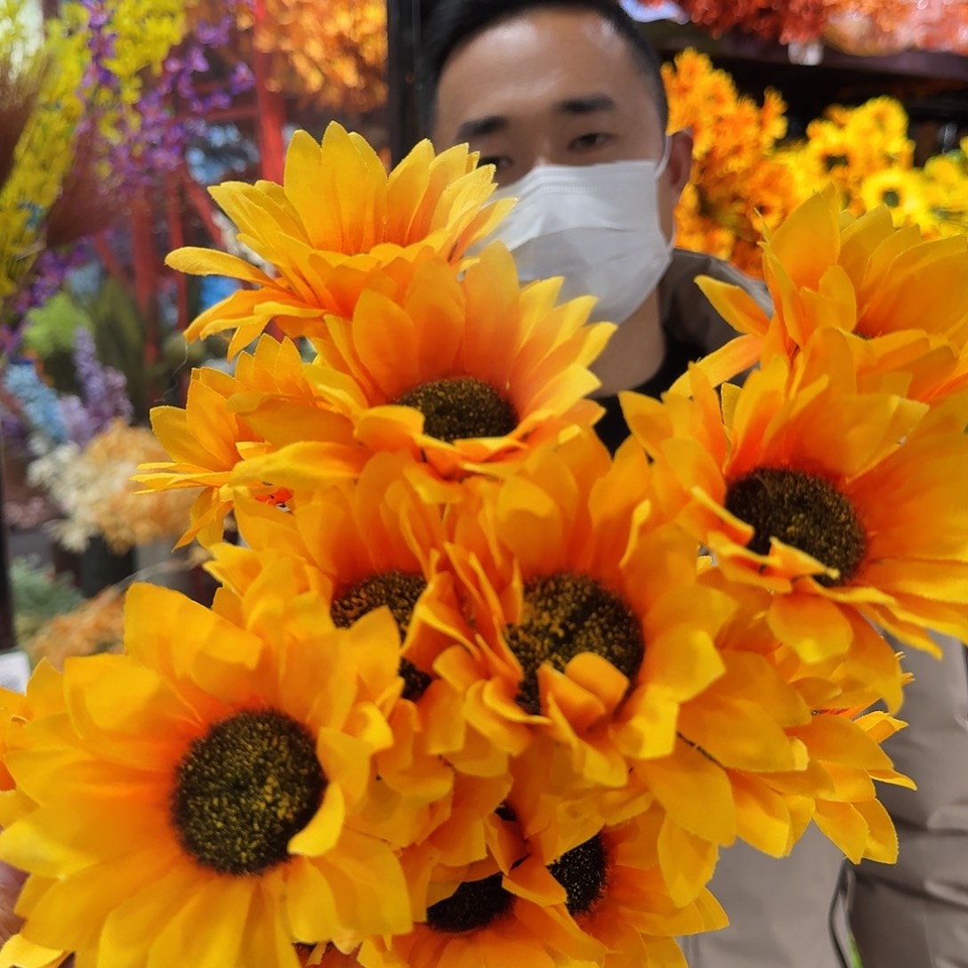 506号三头向日葵20支