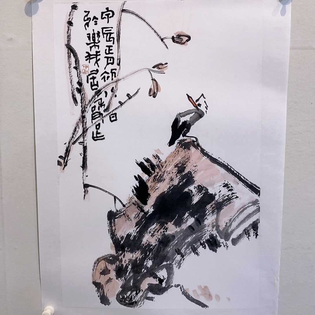 国画伊和君老师作品