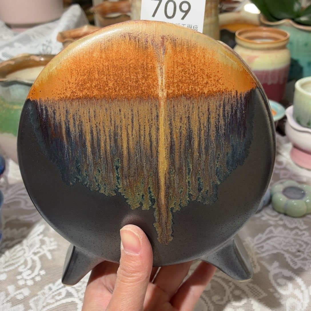 瑕疵景德镇陶瓷花盆