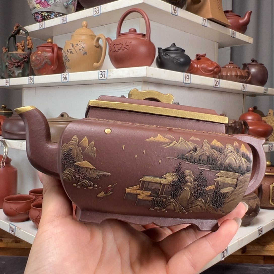 茶壶紫砂好*原矿紫砂壶