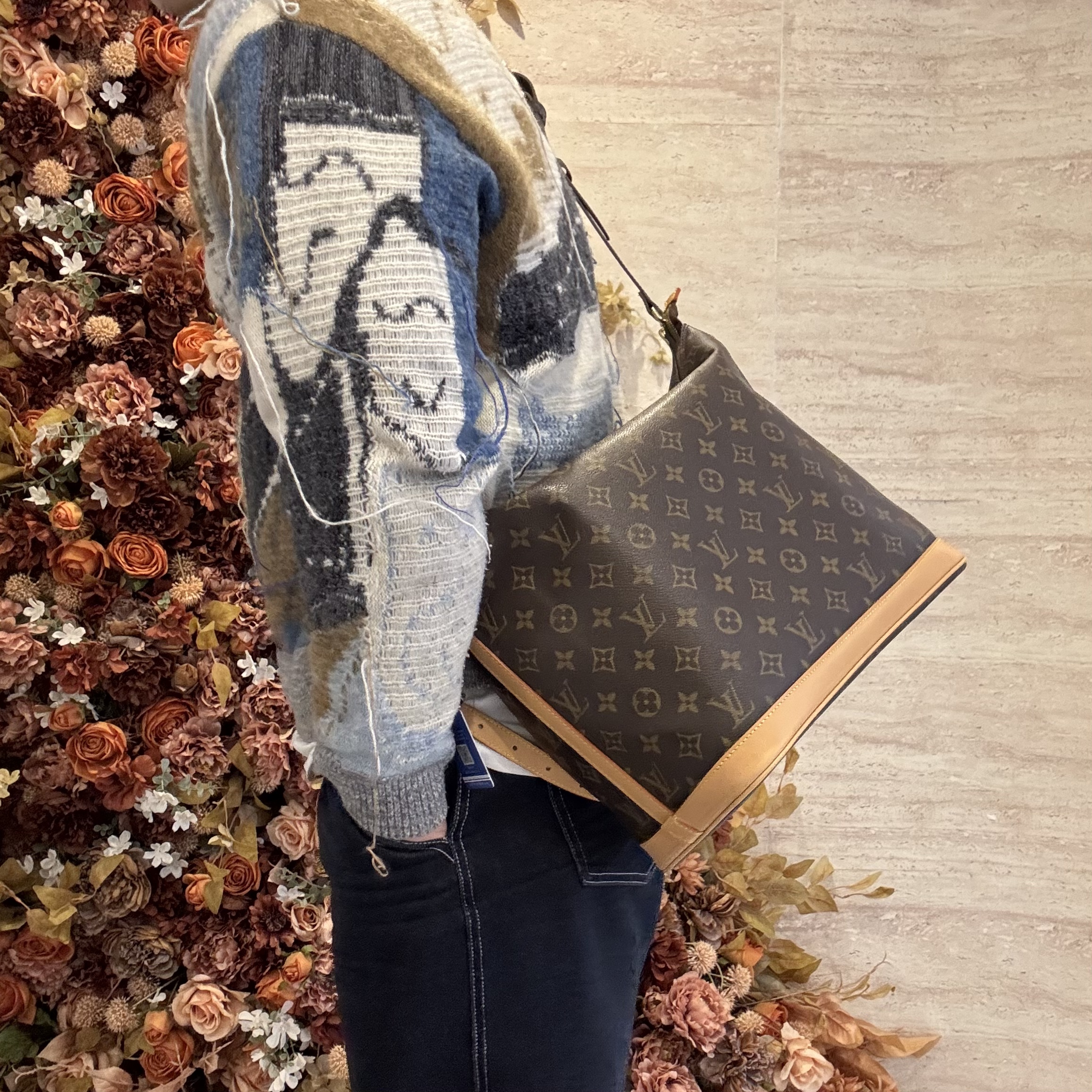 95新 LouisVuitton/路易威登 冰冰中古/LV/莎朗斯通/8815480