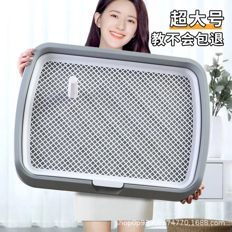 狗厕所特大号宠物狗狗尿盆防踩便盆超大平板屎盆大型