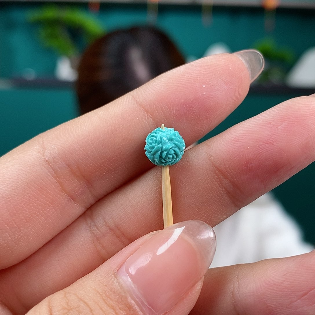 绿松石珠宝奇石未镶嵌