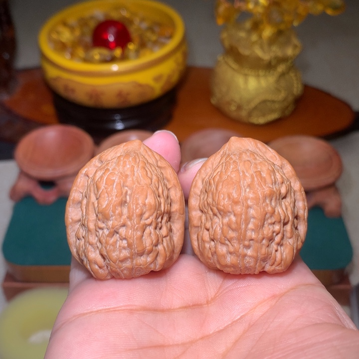 文玩核桃把件金钱豹