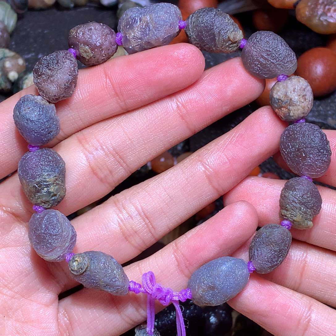 未镶嵌玛瑙/玉髓珠宝半成品