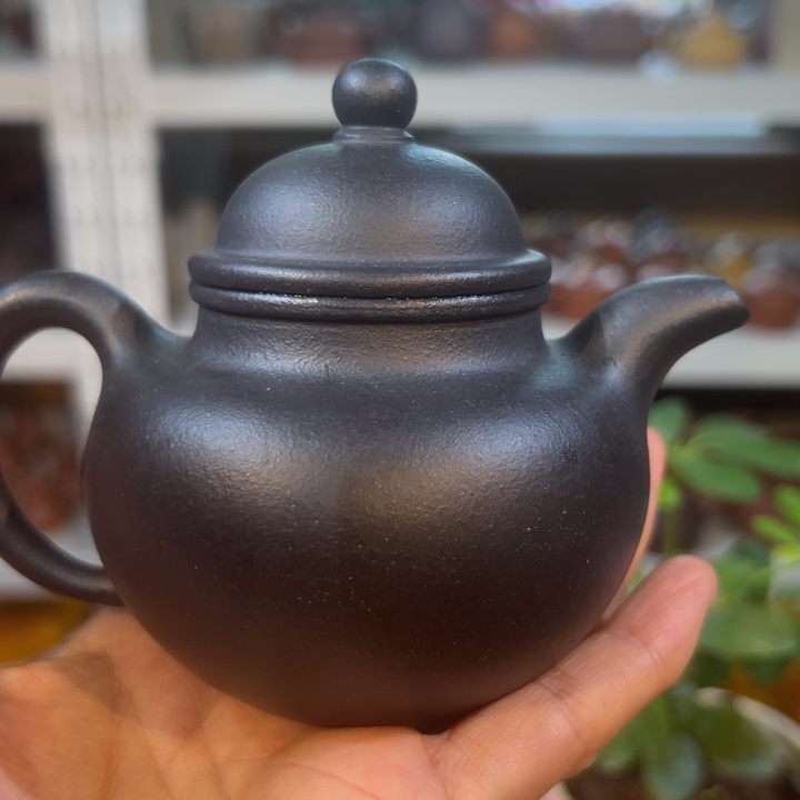 G***叔茶壶紫砂捂灰掇球180cc