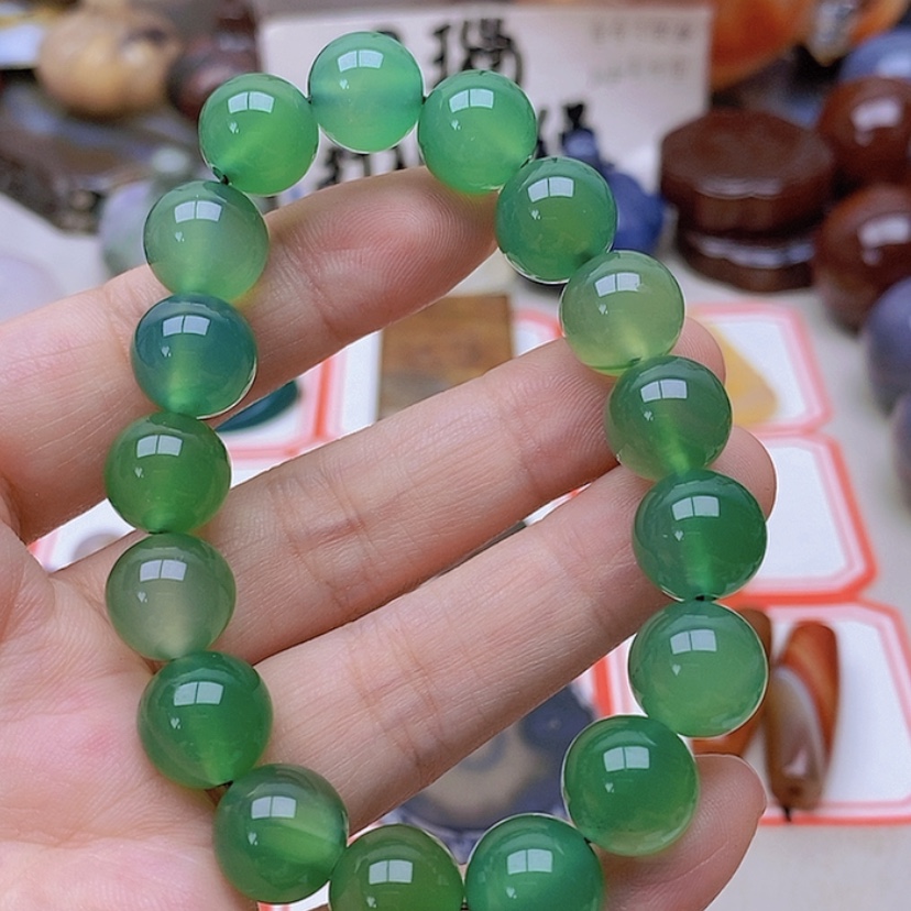 【闪购商品】未镶嵌玛瑙/玉髓珠宝半成品碧**?
