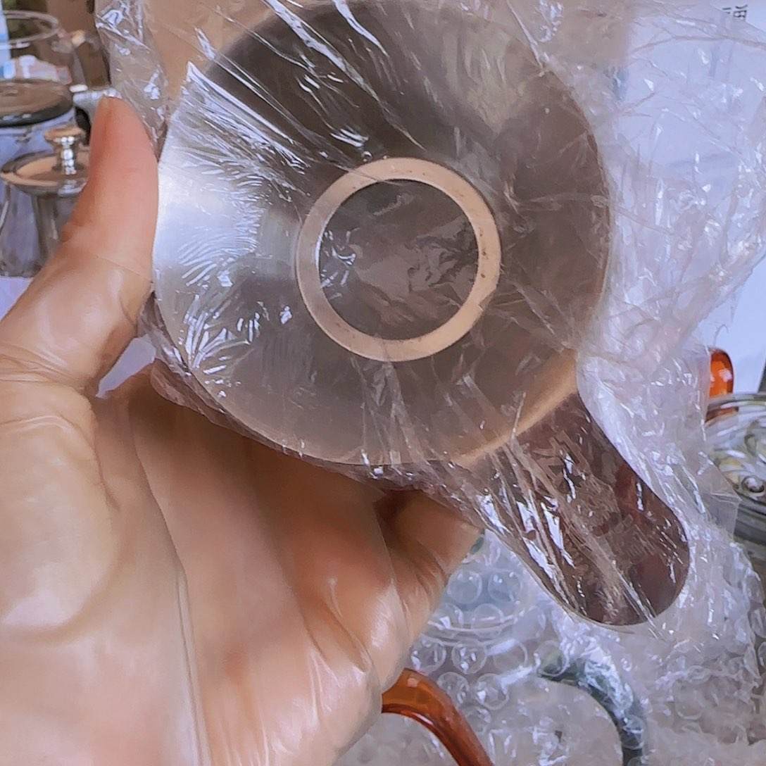 高硼硅玻璃茶水分离款长柄茶滤