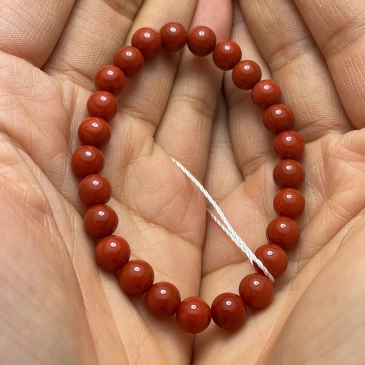 南红玛瑙手串7+未镶嵌