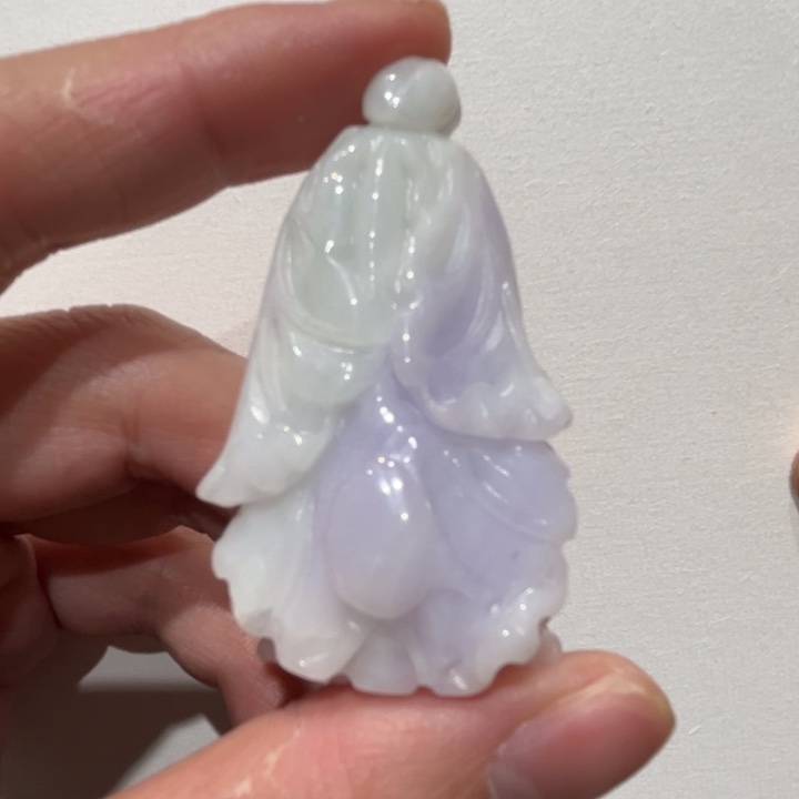 翡翠未镶嵌吊坠(赠链)代编织